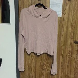 Brandy pink cropped pullover (John galt)